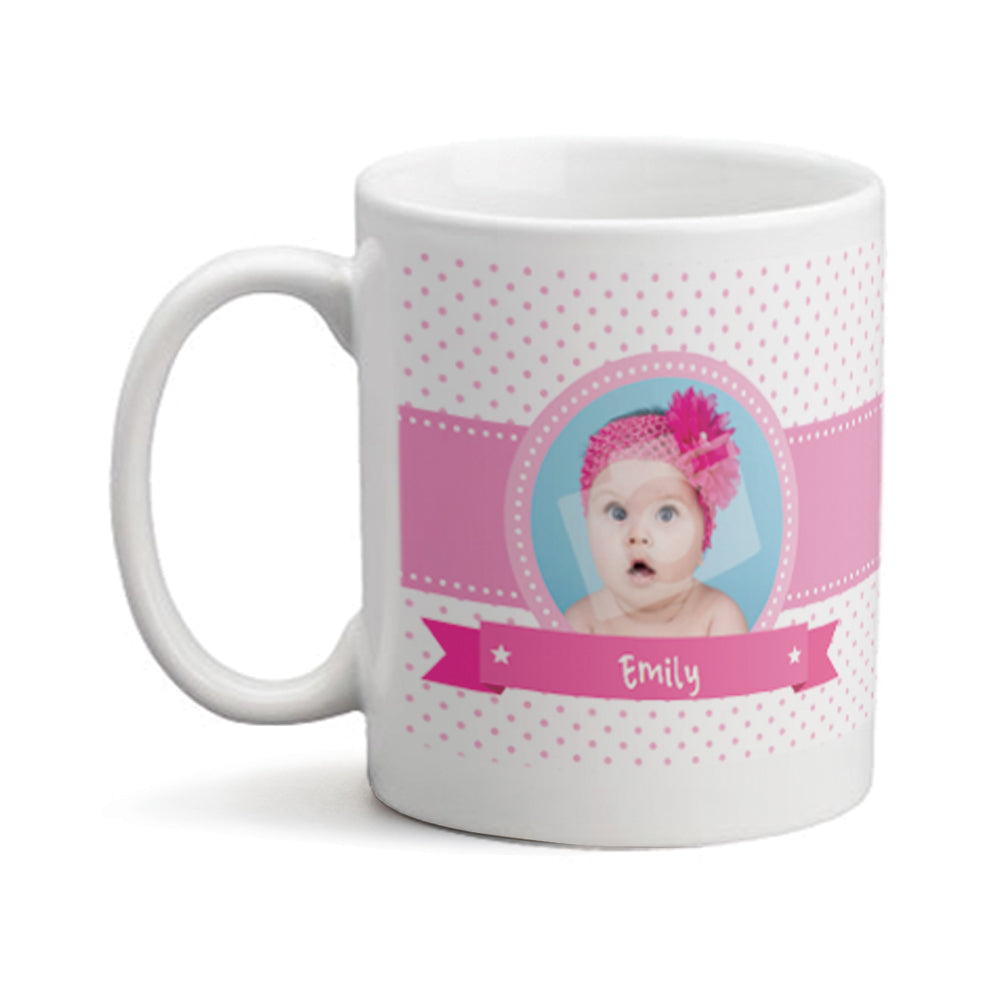Baby Bear Photo Upload mug