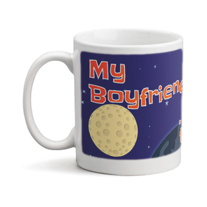 Boyfriend out of this World photo mug