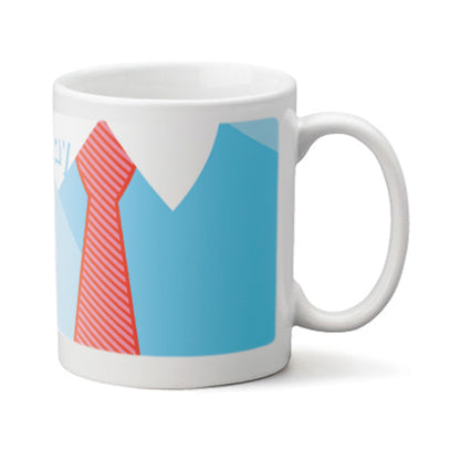 Father's Day Shirt and Tie mug