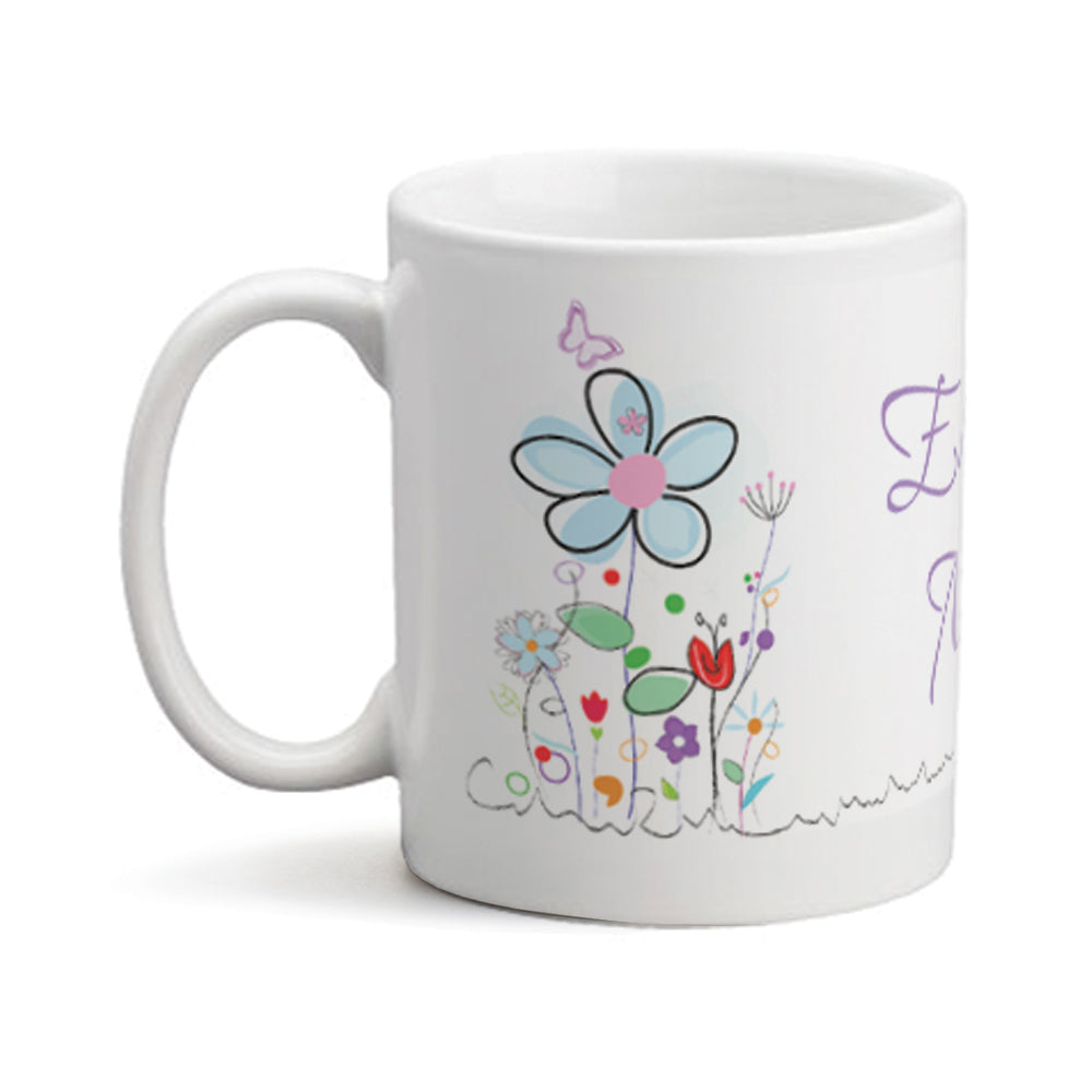 Flower Design mug