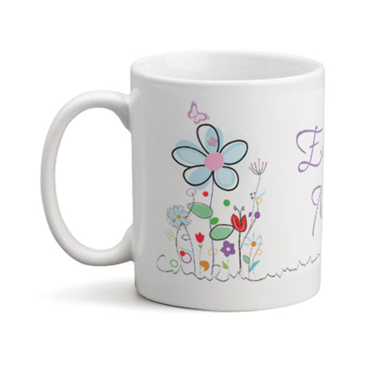 Flower Design mug