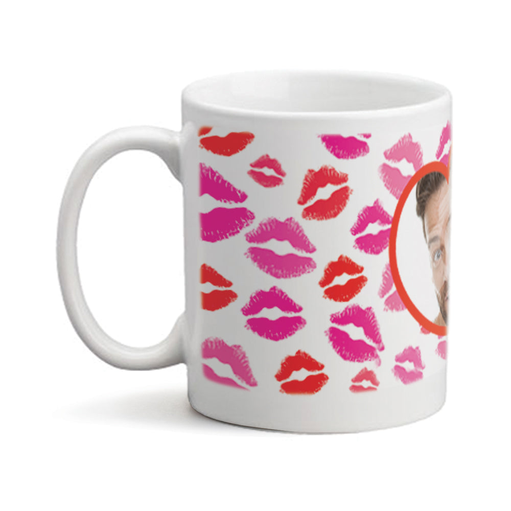 Kisses photo mug