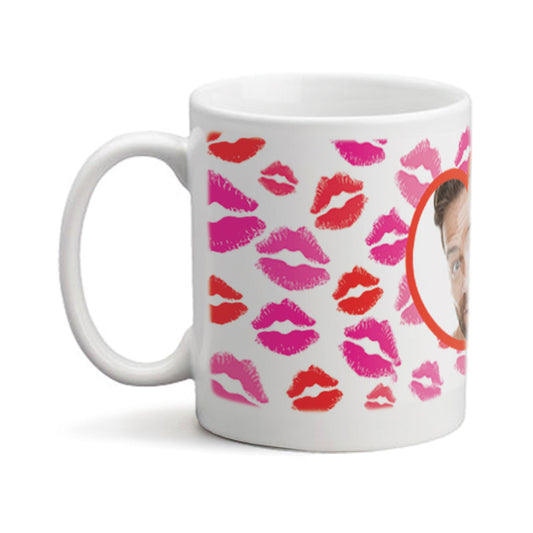 Kisses photo mug