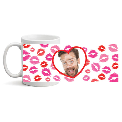 Kisses photo mug