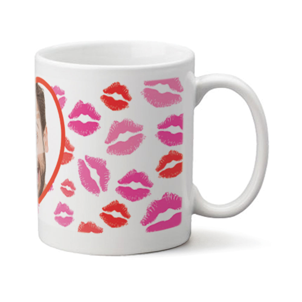 Kisses photo mug
