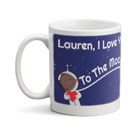 Love to the Moon and Back mug