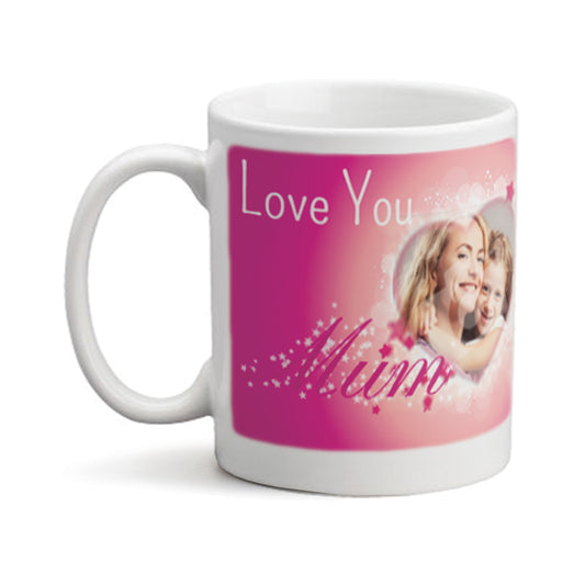 Mum Heart & Stars mug