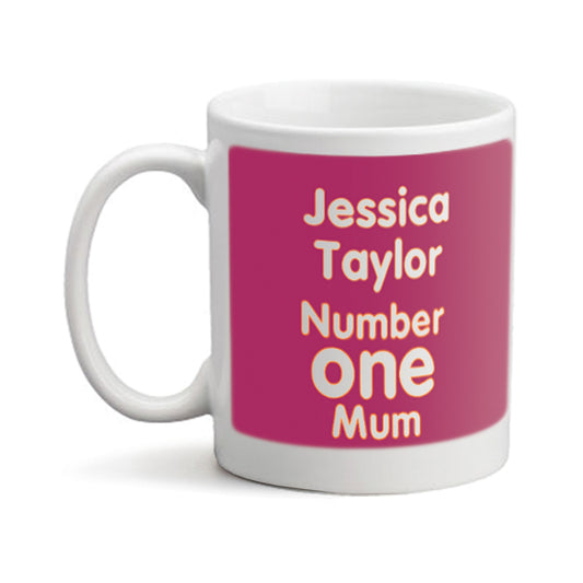 Number One Mum mug