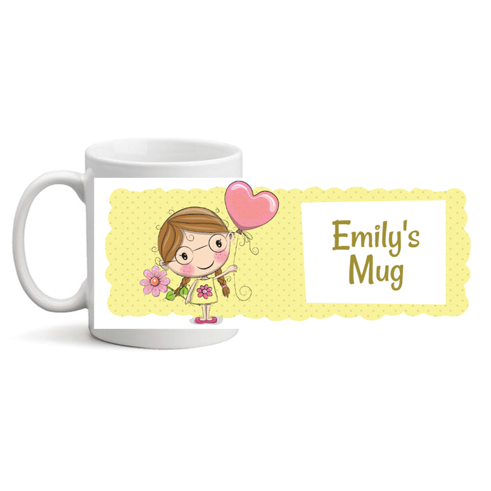 Cute Little Girl Mug